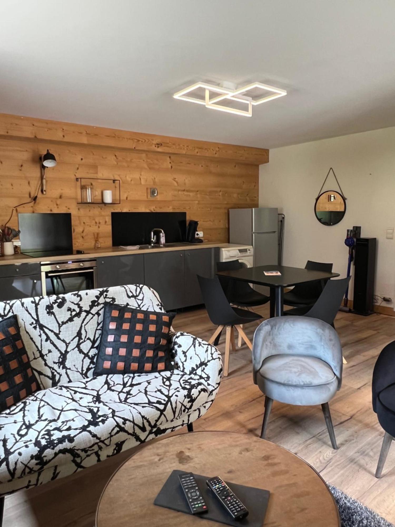 Neuf Chalet 4P Le Suet Jacuzzi Privatif Entremont Zewnętrze zdjęcie