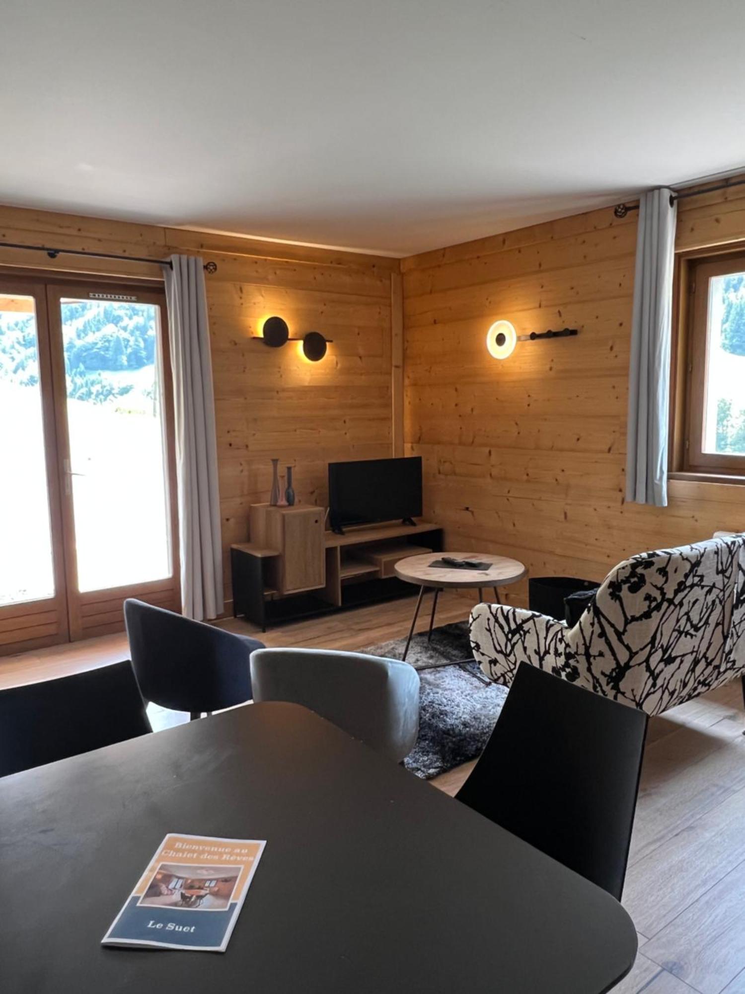 Neuf Chalet 4P Le Suet Jacuzzi Privatif Entremont Zewnętrze zdjęcie