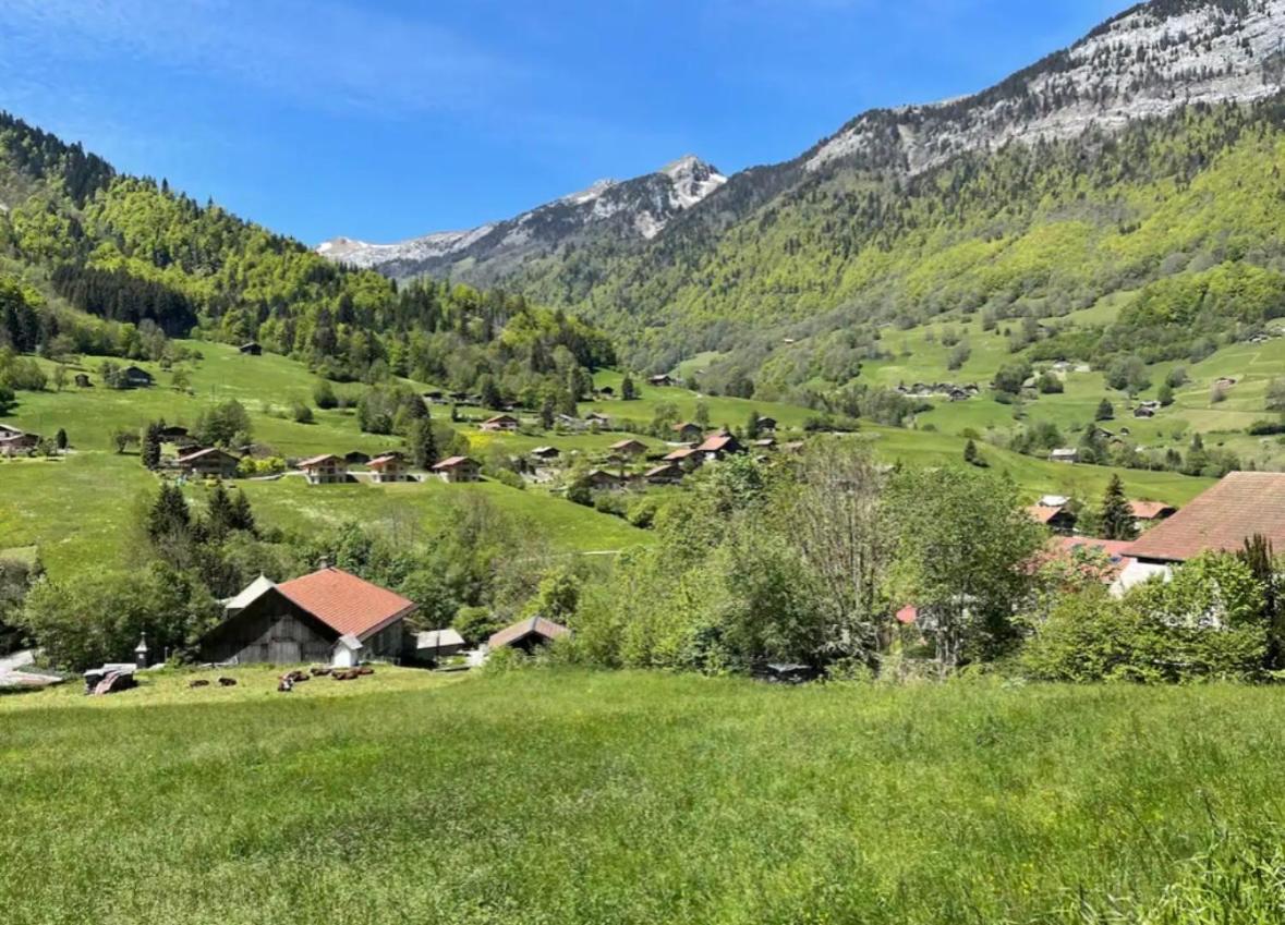 Neuf Chalet 4P Le Suet Jacuzzi Privatif Entremont Zewnętrze zdjęcie