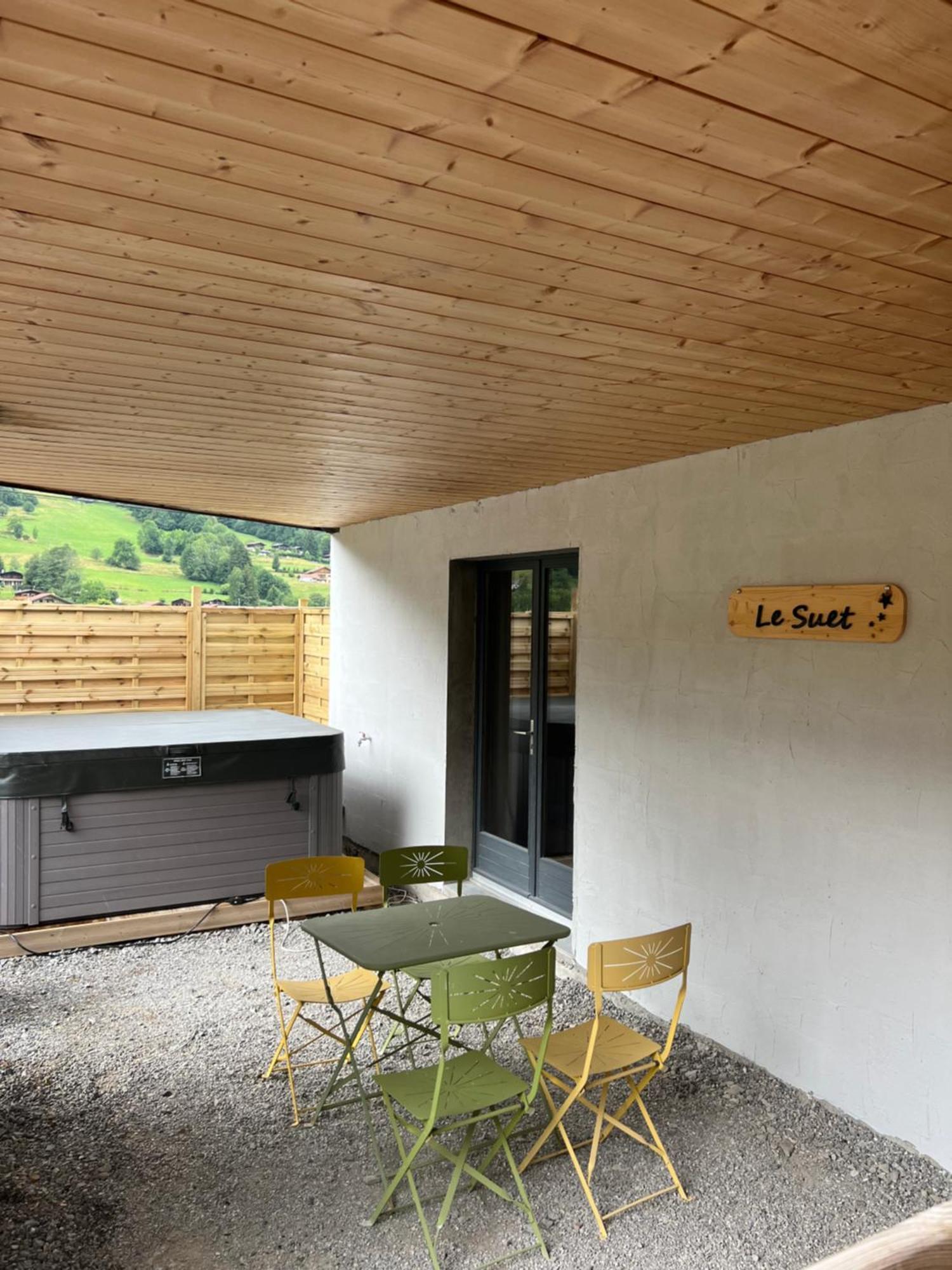 Neuf Chalet 4P Le Suet Jacuzzi Privatif Entremont Zewnętrze zdjęcie
